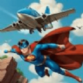 超级英雄飞行救援城市